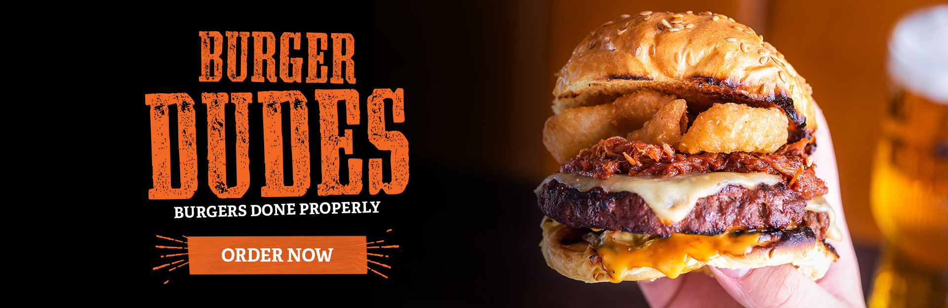O’Neill’s Burger Dudes, Order delivery now
